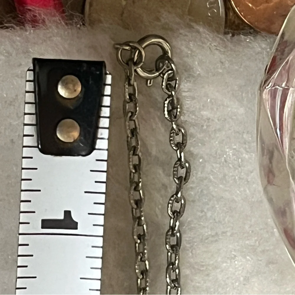 Vintage Jacobite Green Stone Necklace